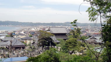 光明寺裏山の展望