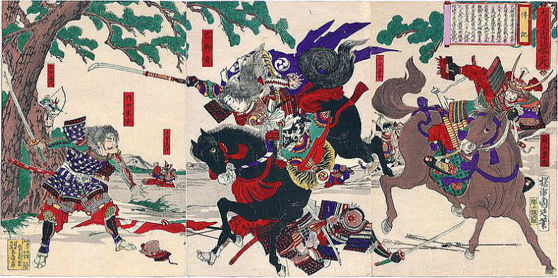 巴御前と畠山重忠