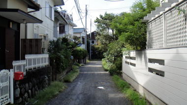 雪ノ下茶屋横の道4