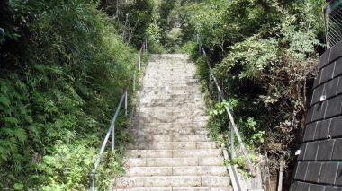 白山神社参道2