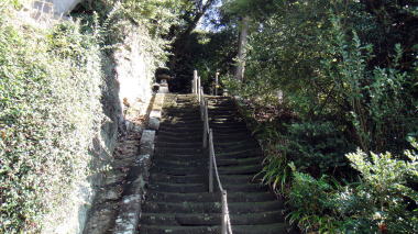 不動堂石段