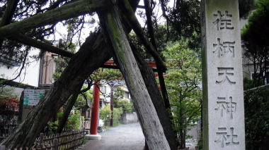 荏柄天神社参道4