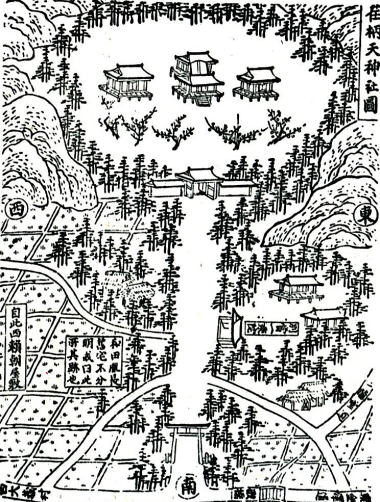 荏柄天神社図