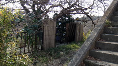 長谷配水池への階段7