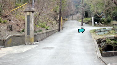 回春院への道3